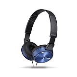 Sony ZX Series MDR-ZX310AP Wired Headband Stereo On Ear Headset -Blue