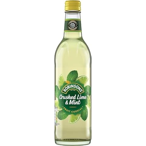 Robinsons Crushed Lime & Mint Fruit Cordial 500ml Cover