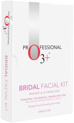 O3+ Bridal Facial Kit for Radiant & Glowing Skin - Suitable for All Skin Types (120g, Single Use)
