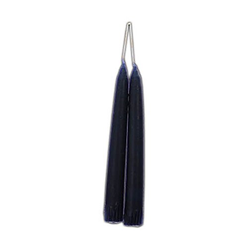 Bougies C7nav 7 en fuseau bleu marine Azuregreen pour chandelier - 2