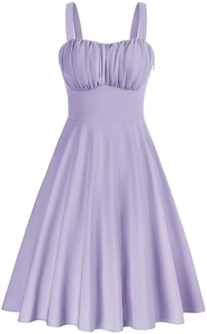 Belle Poque Vintage Floral Dress for Women 2026 Summer A-line Sle...