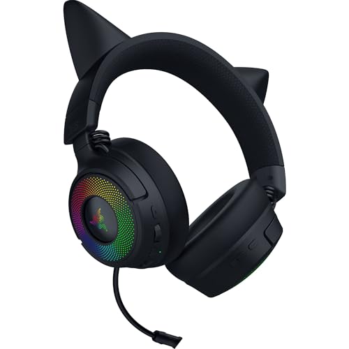 Razer Kraken Kitty V3 Pro Wireless RGB Gaming Headset, Black - image 8