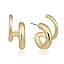 Small Double Huggie Hoops Small Double Huggie Hoops