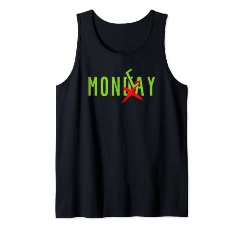 Money Monday Investor Stock Market Funny Tank Top