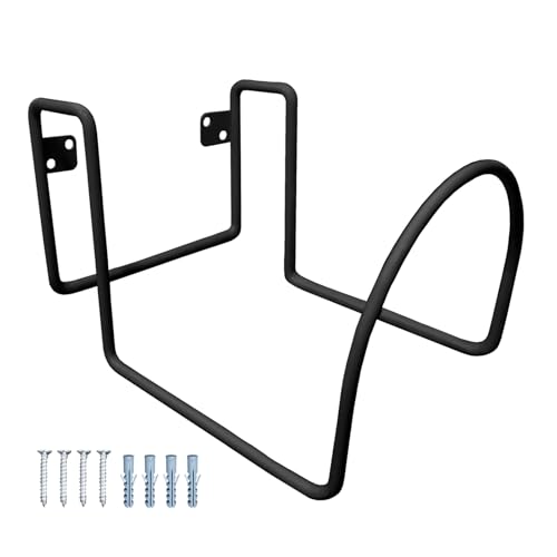 Garden Hose Holder - Freestanding Water Level, Effortless Metal Outdoors, Wall Mount Bracket, High Performance Storage Organiser, Strong Pipe Hook for Courtyard, Fence, Garage, Garden Installation