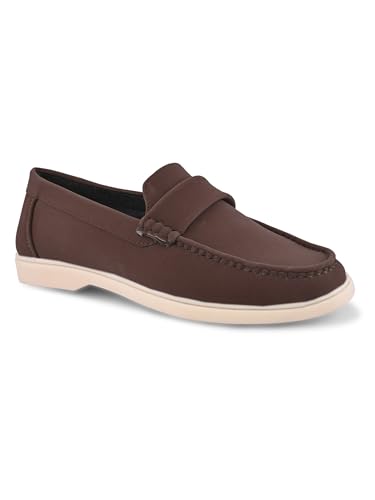 Image of Prolific Men's Slip-On Super Cushioned Loafer Shoes|Stylish & Comfortable with Soft Cushioned Insole