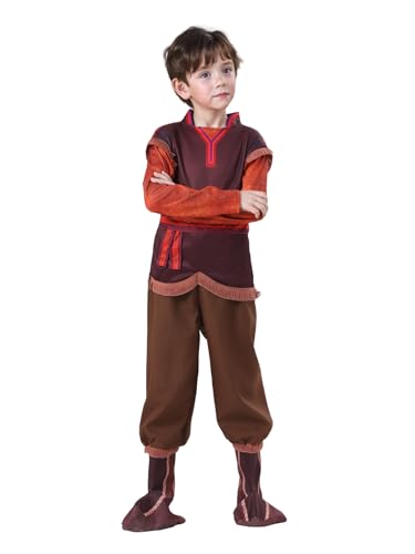 Disfraz Iceman Kristoff para niños 9-10 años miniatura 4