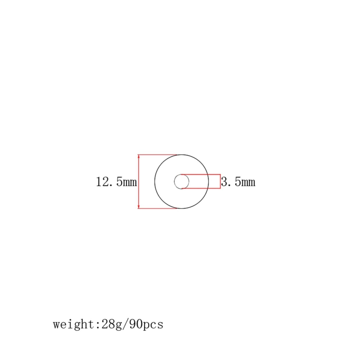 BESTonZON 90pcs Piano Felt Balance Rail Punchings Piano Felt Pads Regulating Tools