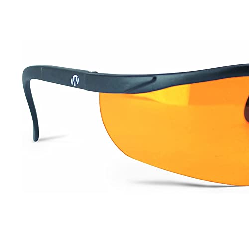 Image of Walker's Sport High-Grade Polycarbonate Lenses Half Frame Soft Rubber Nose Piece Adjustable Safety Shooting Glasses