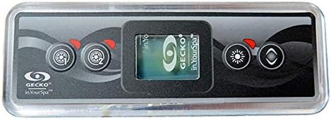 Gecko IN.K300 Hot Tub Topside Spa Control Panel with Overlay - 4 Button - 2 Pump - Product Code: 0607-008040