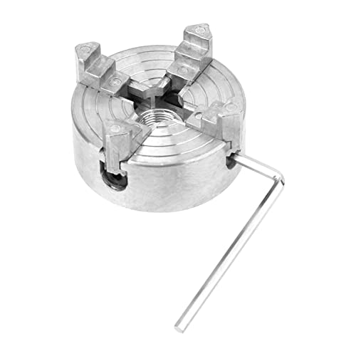 Mandril de torno, TORNO DE TORNO DE LA MAYOR DE 4 JAW TORRE DE PUNTAMIENTO DE PONSTRIGA DE ABRAZACIÓN HEX CLAVE ACCESORIOS
