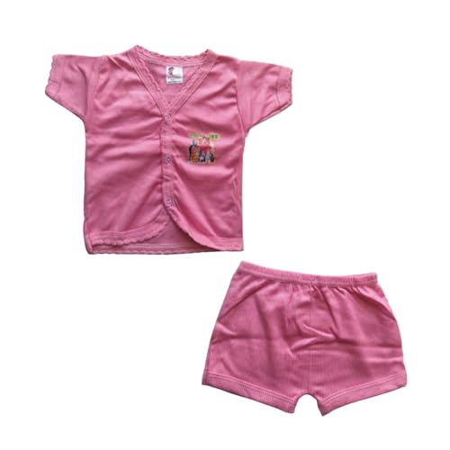 Image of NEW CONCEPT Born Baby Clothes Set Combo | Multicolor Baby Wear Pack Top and Bottom (Button Type)