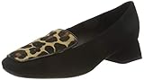 Atmungsaktiv Geox Damen D Vivyanne Ballerina Ballet Flat, Black/Dk Sand, 38.5 EU