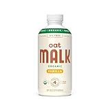 MALK Organic Vanilla Oat Milk 28 fl oz - Non GMO, Gluten Free, Dairy Free, Plant Based, Vegan