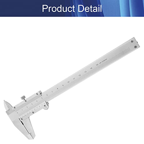 Calibrador Vernier de Acero Carbón 150mm Mecánico miniatura 4