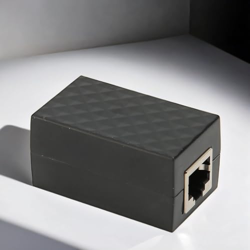 Ethernet Protector RJ45 Female POE Gigabit Ethernet LAN Network CAT5/CAT6 Thunder Arrester for Protections Device Extension Adapter