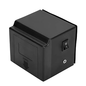 Pwshymi Grillmotor, Met geringe geluidssterkte BBQ Grill Motor Aluminium Slijtvast met USB-kabel voor buitenshuis