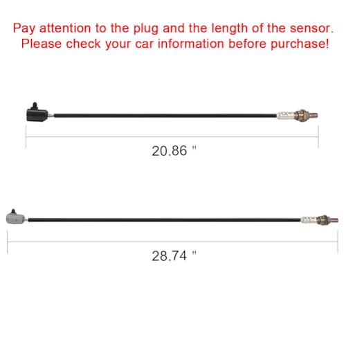 JDMON 2PCS Sensor de Oxígeno para Jeep Cherokee y Wrangler miniatura 6