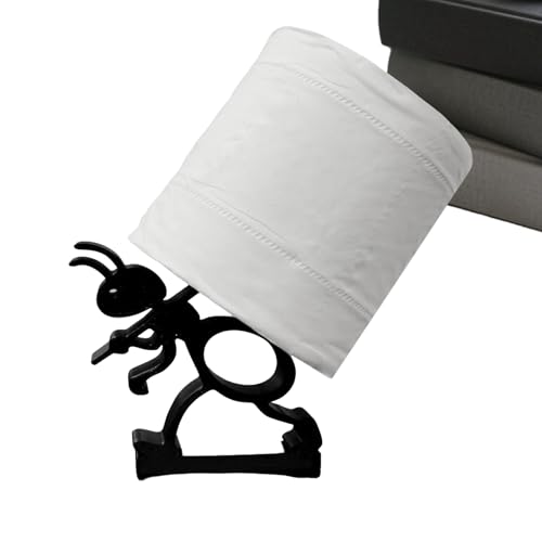 Krmoau Portarrollos De Papel Higiénico - Dispensador de Servilletas con Forma de Bonito y Mate | Porta Papel Higiénico | para Baño Cocina Hogar Autocaravana Trailer Camping Viaje