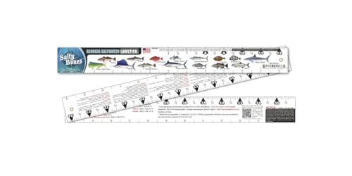Salty Bones Georgia Saltwater Fishing Ruler - 36