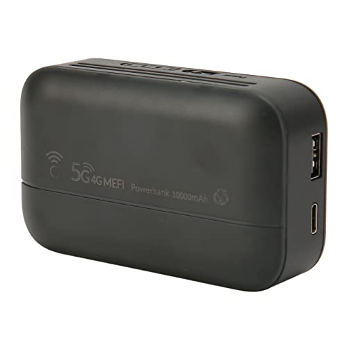 Image of Mobile WiFi Hotspot, 4G Portable WiFi Router, Lightweight and Thin Design Supported for Win 7 /8 /10 for Linux with SIM Card Slot for Cell Phones, Laptops, Desktops and Tablets