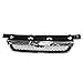 PartsFlow Front Bumper Grille Black With Chrome Grill Assembly For 2007 2008 2009 2010 2011 Chevrolet Aveo GM1200577