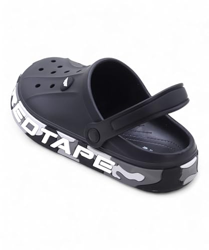 Image of Red Tape Mens Lightweight EVA Clogs Slip-On Comfortable Casual Footwear with Adjustable Back Strap and Anti-Slip Outsole
