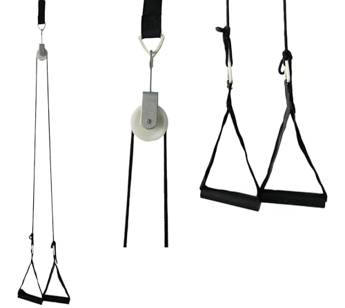 MedicalBazzar Physiotherapy Rope & Pulley Set for Home Gym Exercise Portable Door Exercise Equipment for |Shoulder Frozen Shoulder Workout & Arm Increase Range of Motion Flexibility Stretching|