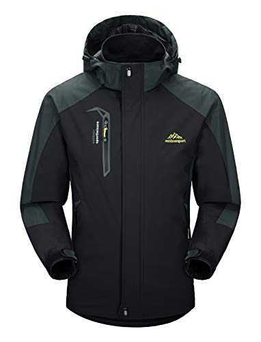 MAGCOMSEN Ski Jacket Men Snowboard Jacket Snow Jacket Tactical Jacket Waterproof Jacket Windbreaker