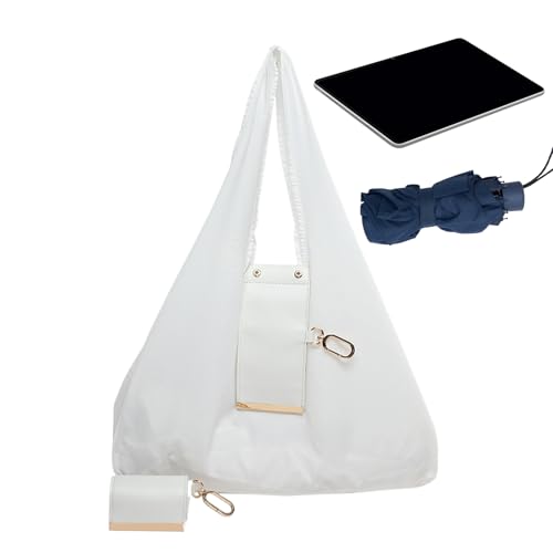 Bolso de mano para mujer – Bolso de mano de uso instantáneo con espacioso compartimento principal y correas de hombro reforzadas, bolso de mano estructurado de moda para libros, laptop, esencial