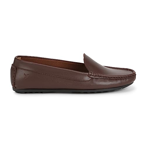 Image of YOHO Bliss Comfortable Slip On Formal Loafer for Women | Stylish Fashion Moccasins Range | Cushioned Footbed Finish | Flexible | Style & All-Purpose | Formal Office Wear Shoe