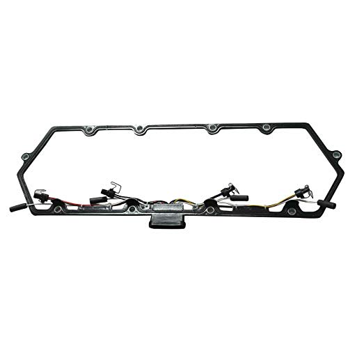 Vowagh Valve Cover Gaskets W/Fuel Injector Powerstroke Glow Plug Injector Harness Pigtail Kit Compatible With 1998-2003 Ford 7.3L Diesel Trucks Replaces 1379998 615-201 F81Z6584Aa #TOP4
