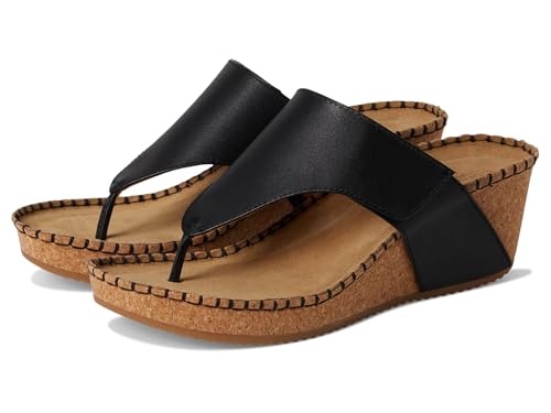 Comfortiva Sandalo Edwyn Donna, nero, 38 EU