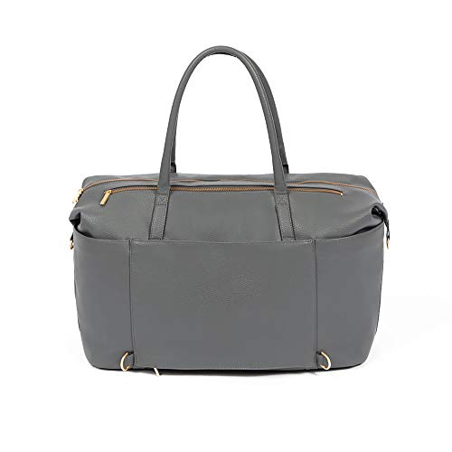 Freshly Picked- Weekender Diaper Bag (Charcoal)