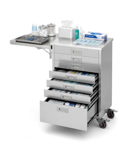 Stainless Steel Clinic Cart