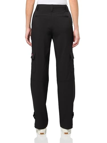 KARL LAGERFELD Women's Logo Embroidery Detail on Pocket Cargo Pant2