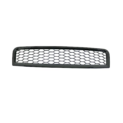 Rejilla de parachoques en malla panal calada y negro mate para frontal de coche A4 B6