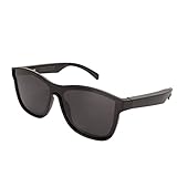 ASHATA Smart Glasses, Bluetooth Glasses Fashionable, Elegant Touch Control HiFi Stereo Sound 6hrs Battery Smart Glasses for Sports Music Walking Low Latency Audio for All Smart Phones(Black)