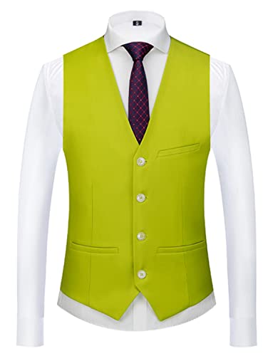 Gilet de smoking pour homme à quatre boutons élégant pour costume de fête