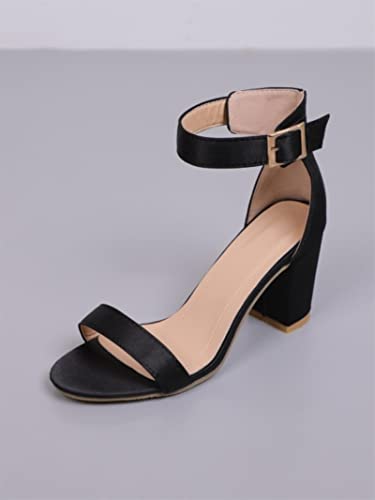 Chaussures grande taille 36-43 sandales d'été confortables à talon haut