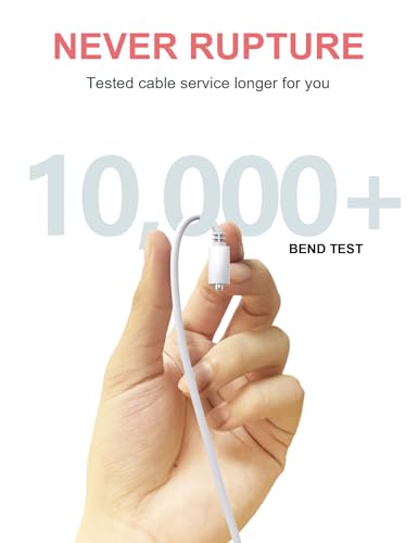 Bicmice Magnetic USB DC Charger Cable Replacement Charging Cord-(6mm/0.24in)