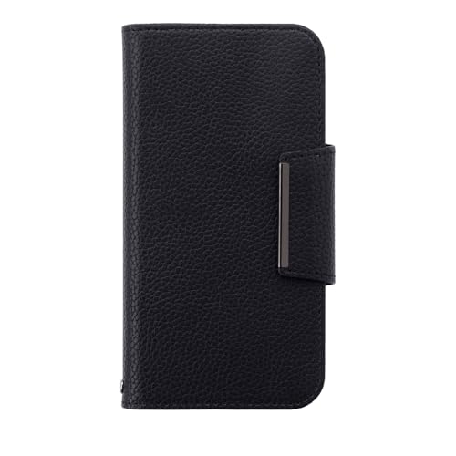 docomo select iPhone 16e�p ���U�[�t���b�v�P�[�X(�u���b�N) �X�}�z�P�[�X ���[ �X�^���h