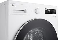 LG F0WNT162 Waschmaschine (16 kg, Energieklasse A, 1.000 U/Min.) mit AI Wash, TurboWash 360, Inverter Direct Drive, große Kapazität, Weiß – Ansicht 7