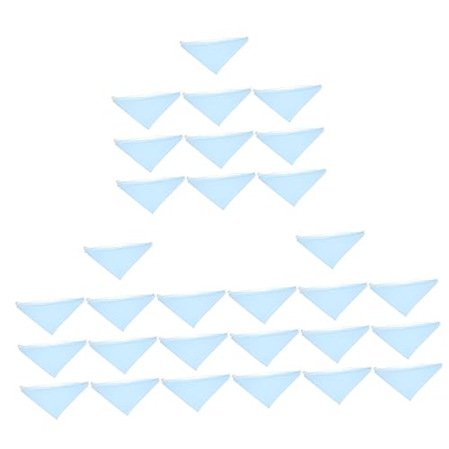 Alasum 30 Pcs silk scarf womens plaid scarf square movement scarves Square Veil womens scarf outside toys rhythm scarf kids Small vintage toys Silky Scarf Miss chiffon childhood portable