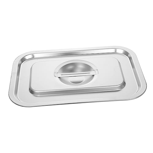 Cabilock Tapa de Vapor Inoxidable con Asa Cubierta para Sartenes de Buffet Protege y Conserva Alimentos para Restaurantes y Cocinas Comerciales