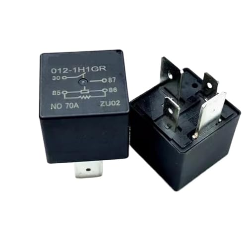 Relais 012-1H1GR commutateur haute puissance 70A 12V pour sécuriser les circuits électriques