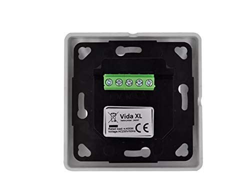 Wakects Regulador para Motor Giratorio con Temporizador Programable, Control de 1 Motor, Función 24h/7 Días