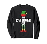 Photo Gallery the cat lover elf family matching group funny christmas felpa Photo Gallery the cat lover elf family matching group funny christmas felpa