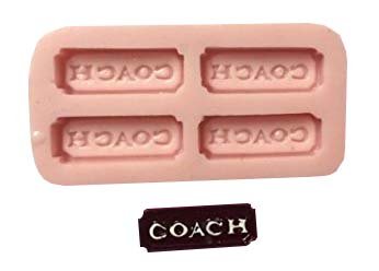 Symbol Coach, symbol brand handbag Silicone Mold By Oh! Sweet