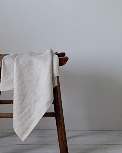 Lk Purelife LKT001 100% Pure Flax Linen Kitchen Towels-20X27 Inch-Stonewashed Flax Linen-Extra Soft Quick Dry For Tea Towels Dish Towels Hand Towels-Set Of 2-Natural thumb #3